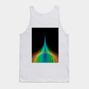 Gravitational ripples abstract (C047/4717) Tank Top